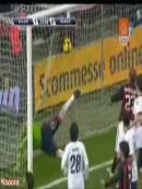 Beckham Goal - AC Milan vs Genoa - High Quality