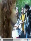 Interview with Susan Sarandon during her visit to the Occupy