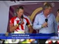 Lance Armstrong Rides for Flood Relief in Brisbane, Australia