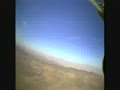 FPV very high over a dry Nevada lake bed