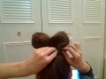Hair Tutorial Ribbon-shaped Up-do 髪でリボン編 ロングヘアアレンジ