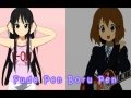♪ K-ON - Fude Pen Boru Pen - Yui   Mio Mix ♪