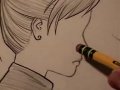 How to Draw Manga Faces in Profile Three Ways